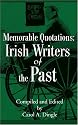 Memorable Quotations: Irish Writers of the Past