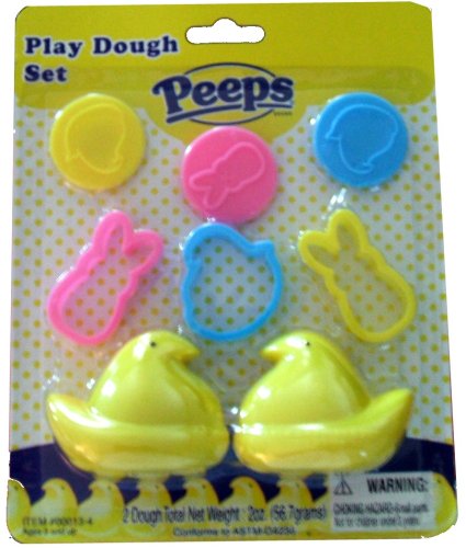 Childrens Toyshop  Toys : Peeps Chicks Play Dough Set-Peeps Chicks