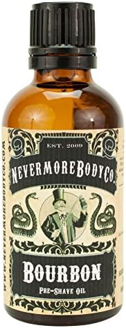 Nevermore Pre-Shave Oil Bourbon 2 Ounce