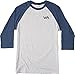 RVCA Men's Two Color Va Raglan T-Shirt