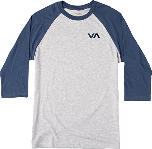 RVCA Men's Two Color Va Raglan T-Shirt