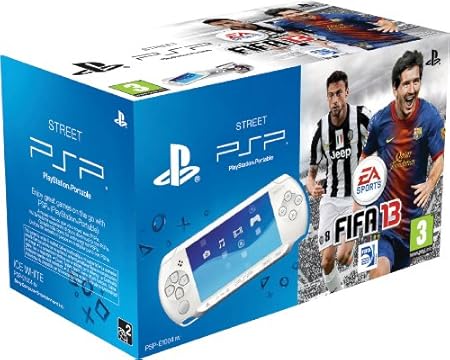 PSP - Console E1000 White + FIFA 13 [Bundle]