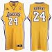 Kobe Bryant Jersey: adidas Gold Swingman #24 Los Angeles Lakers Jersey - Large
