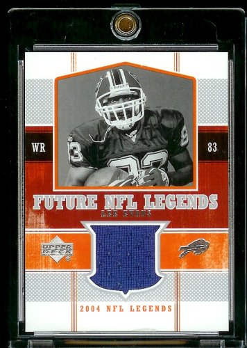 2004 Upper Deck Legends Lee Evans Future Legends Jersey Buffalo Bills Football Card - Mint Condition - Shipped In Protective ScrewDown Case!