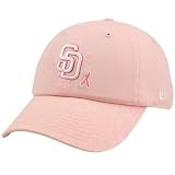 New Era San Diego Padres Ladies Pink Ribbon Adjustable Hat