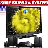 Sony BRAVIA EX 500 Series 60-Inch LCD TV, Black + Sony BDV-E570 Blu-ray Disc Player Home Entertainment System, Black