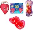 Nasstoys Vibrating Nipple and Breast Stimulator Red Hearts Adult Sex Toy Kit