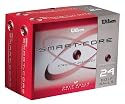 Wilson Smart-Core Straight Distance Double Dozen ,White