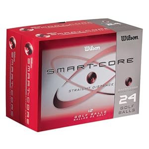 Wilson Smart-Core Straight Distance Double Dozen ,White