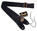 Fender Gurt 2 Zoll Cotton/Leather Strap oval/Logo black