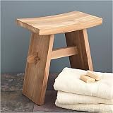 Indoor Furnitures item: Handcrafted Teak Bath or Shower Seat