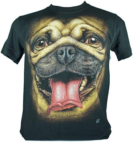 Plutoshirt| Pug Dog Face Extra Large Size Xl New! T-Shirt Tee (A266)