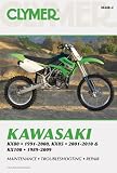 Clymer Kawasaki KX80 1991-2000, KX85 2001-2010 and KX100 1989-2009 (Clymer Motorcycle Repair)