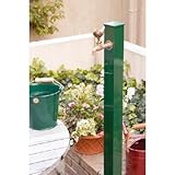 アルミカラーアルミ立水栓 ホワイト