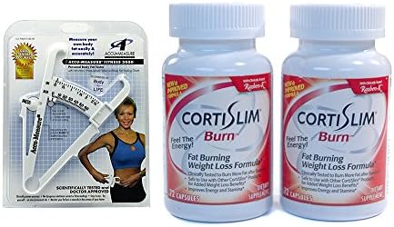 AccuFitness Accu-Measure Fitness 3000 1 ea and Cortislim Burn Two Bottles
