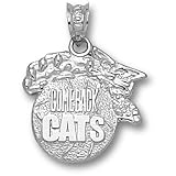 University of Kentucky Comeback 'Cats Modeled Pendant (Silver)