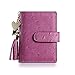 Teemzone Genuine Leather Business Credit Card Case Holder Organizer (Rose)