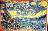 Van Gogh Starry Night Art Tapestry (58x86 Bed Sheet Throw Bed Cover Table Cloth Sofa Couch Cover)