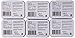 Ricochet Xyla Brand Xylitol Variety Pack,(Pack of 6) 1-Watermelon, 1-Cherry, 1-Cocoa Mint, 1-Peppermint, 1-Wintermint, 1-Licorice