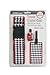 ORB Travel Travel Essentials Kits-TE120-Houndstooth-Black/white/Red