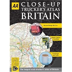 AA Close-up Truckers Atlas Britain (AA Atlases)