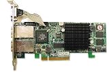 Areca ARC-1221x - Storage controller (RAID) - 8 Channel - SATA-300 low profile - 300 MBps - RAID 0, 1, 3, 5, 6, 10, JBOD, 1E - PCI Express x8
