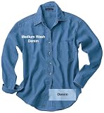 Women s River s End® Long - sleeve Denim Shirt