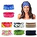 Elesa Miracle 8pc Multi-purpose Multifunctional Magic Sport Seamless Headwear Bandanas Mixed Set Value Pack (Set B)