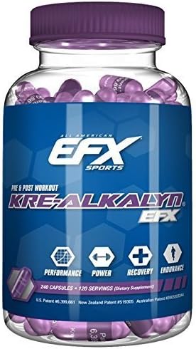 All American EFX Kre-Alkalyn EFX, 240 Capsules by All American EFX