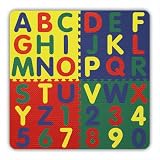 Alessco, Inc. A-Z & 0-9 Jumbo Tile Set AthruZ Tile Set Rubber
