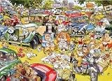 Falcon Deluxe Puzzle - I love Picnic in the Park (1000 pieces)