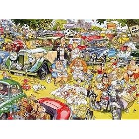 Falcon Deluxe Puzzle - I love Picnic in the Park (1000 pieces)