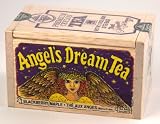 Angel's Dream Maple Blackberry Flavored Tea, 25 Bags in Decorative Wood Crate