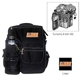 Illinois Fighting Illini NCAA Turismo Bag (Black) (Embroidered Logo)