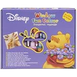 Eigenschaften Dereze / Window Color Winnie Puuh 27 x 21 cm 10 Tuben à 20 ml, PVC Hüllen, Malvorlagen