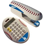 Pro Grip Stapler/Calculator Set - Dodgers