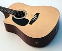 NEW NATURAL BEAUTY LEFT HANDED ACOUSTIC ELECTRIC GUITAR