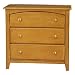 Bassettbaby Cape Cod 3 Drawer Dresser, Pine