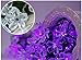 FAMILOVE Christmas Trees Halloween Day Blossom Flower Solar Powered 23ft 50 LED Waterproof Fairy Lighting for Garden Patio Wedding Party and Holiday Decorations(Purple)