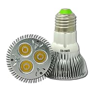 Dimmable 9W PAR20 LED Flood 45 pure White Lamp ~ E27 base led bulb daylight XE- CREE equiv. cool white 60W 6000K