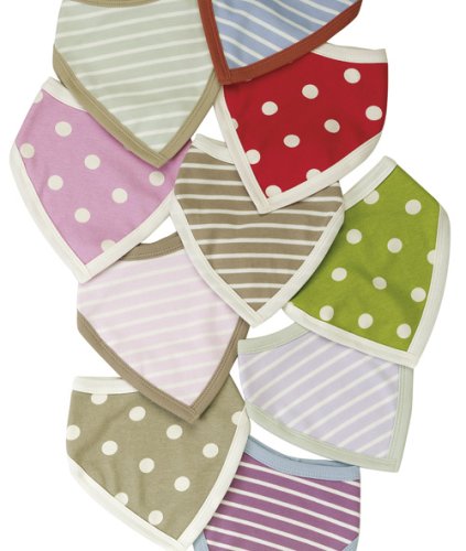 Organics for Kids Reversible Bandana Bib - All Colours