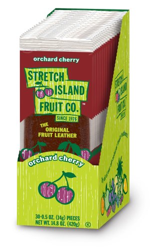 Stretch Island Original Fruit Leathers Cherry, 0.5 Ounce -- 30 per case
