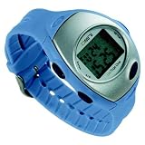 OMNI UNITRAC ONE  LIGHT BLUE . INTELLIGENT SPORTS WATCH & SUPERSOFT BODY TRANSMITTER ELASTICATED STRAP.