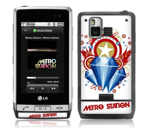  Music Skins MS-MSTA10018 LG Dare- VX9700- Metro Station- Captain America Skin