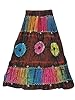 Indi Hippie Long Skirt- Gypsy Boho Vintage Embroidered Full Maxi Skirt