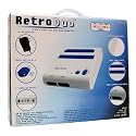Retro Duo Twin Video Game System NES & SNES - Blue and White
