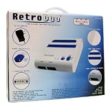 Retro Duo Twin Video Game System NES & SNES - Blue and White