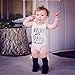 Toddler Summer Letter Printing Romper Bodysuit Love Vest T-shirt (Age:6-12M, white )