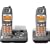 V-Tech 5.8 GHz Two Handset Grey/Silver Cordless Phone System with Digital Answering Device and Caller ID (VT6870)
