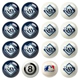 Tampa Bay Rays MLB Home vs. Away Billiard Balls Full Set (16 Ball Set) by Imperial International